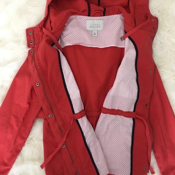 Hinge Orange/Red Utility Jacket - Picture 5 of 5
